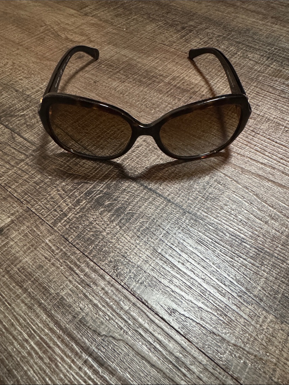 Tory Burch Brown Gradient Lens Oversized Sunglasses - Picture 1 of 10